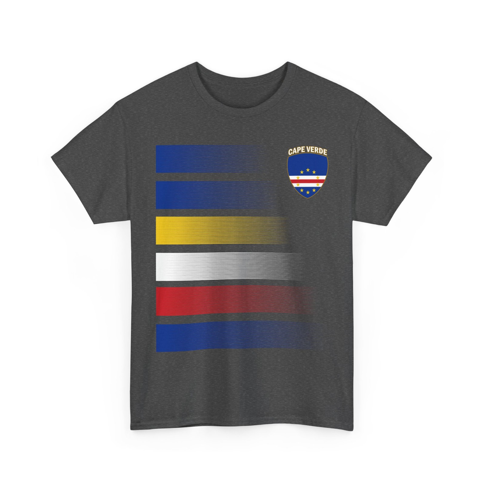 Cape Verde Flag Soccer Tee, Cape Verdean Soccer Shirt, 2026 Jersey Style Shirt