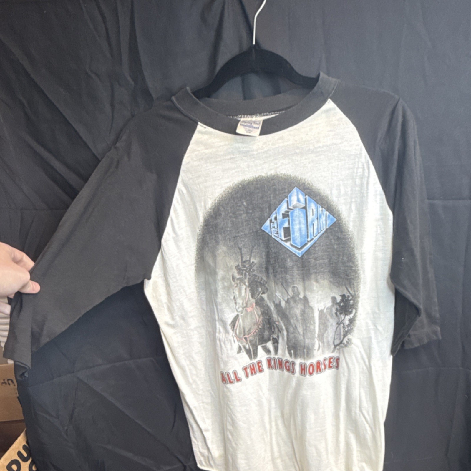 1985 THE FIRM vtg concert tour jersey shirt (XL) 80’s Jimmy Page Led Zeppelin