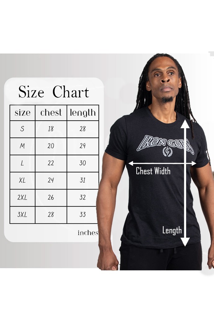 Iron Gods Make Peace TShirt Workout Shirt Bodybuilding Pump Cover Men’s Gym Tee
