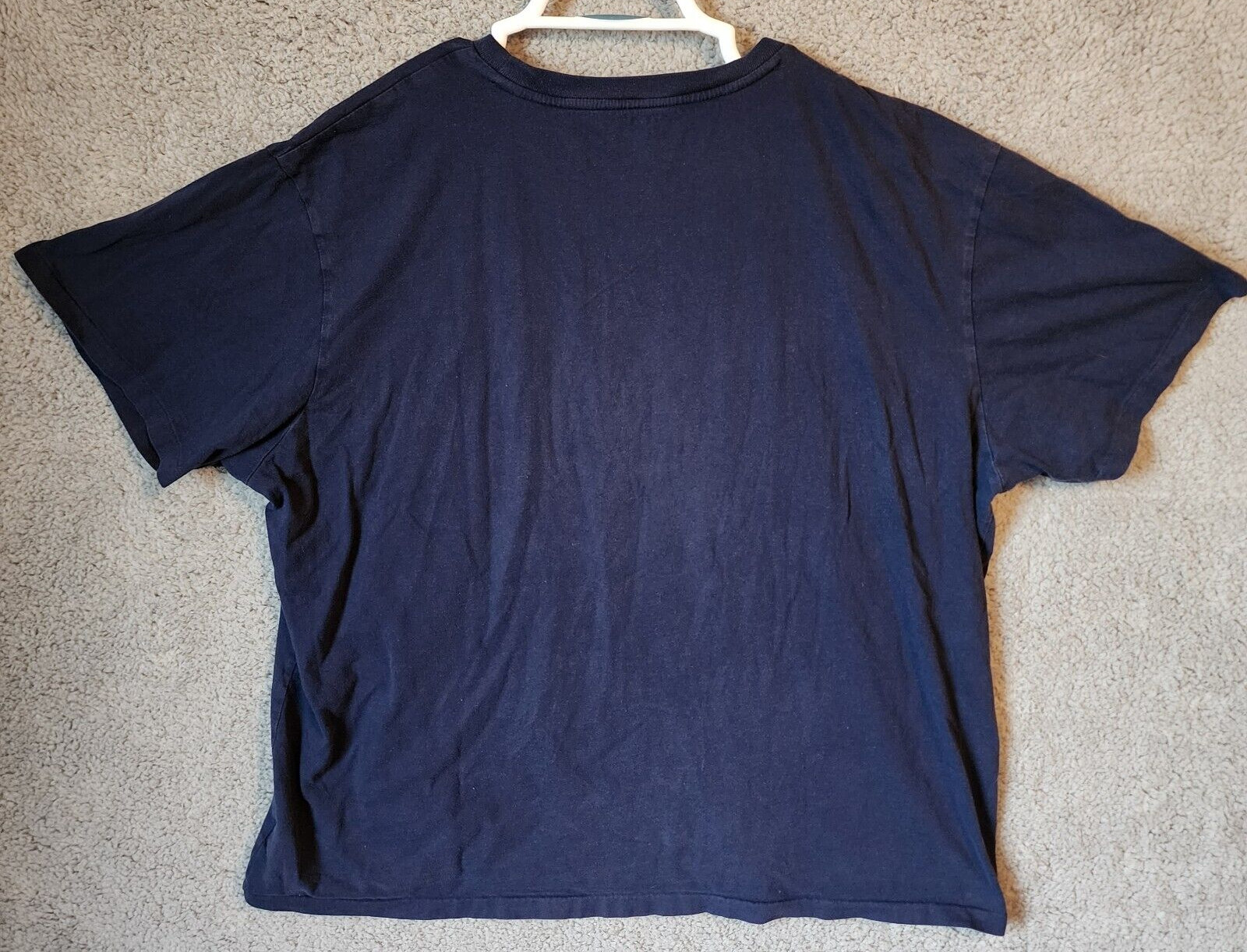 Polo Ralph Lauren Navy Blue Short Sleeve Red Pony Logo T Shirt Size 2XL