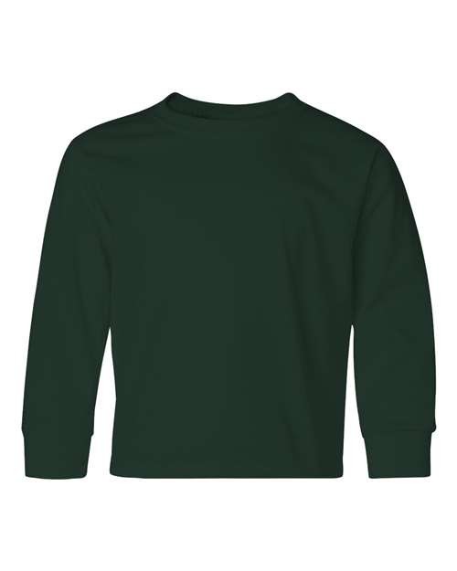 JERZEES Youth Dri-Power Long Sleeve 50/50 T-Shirt 29BLR