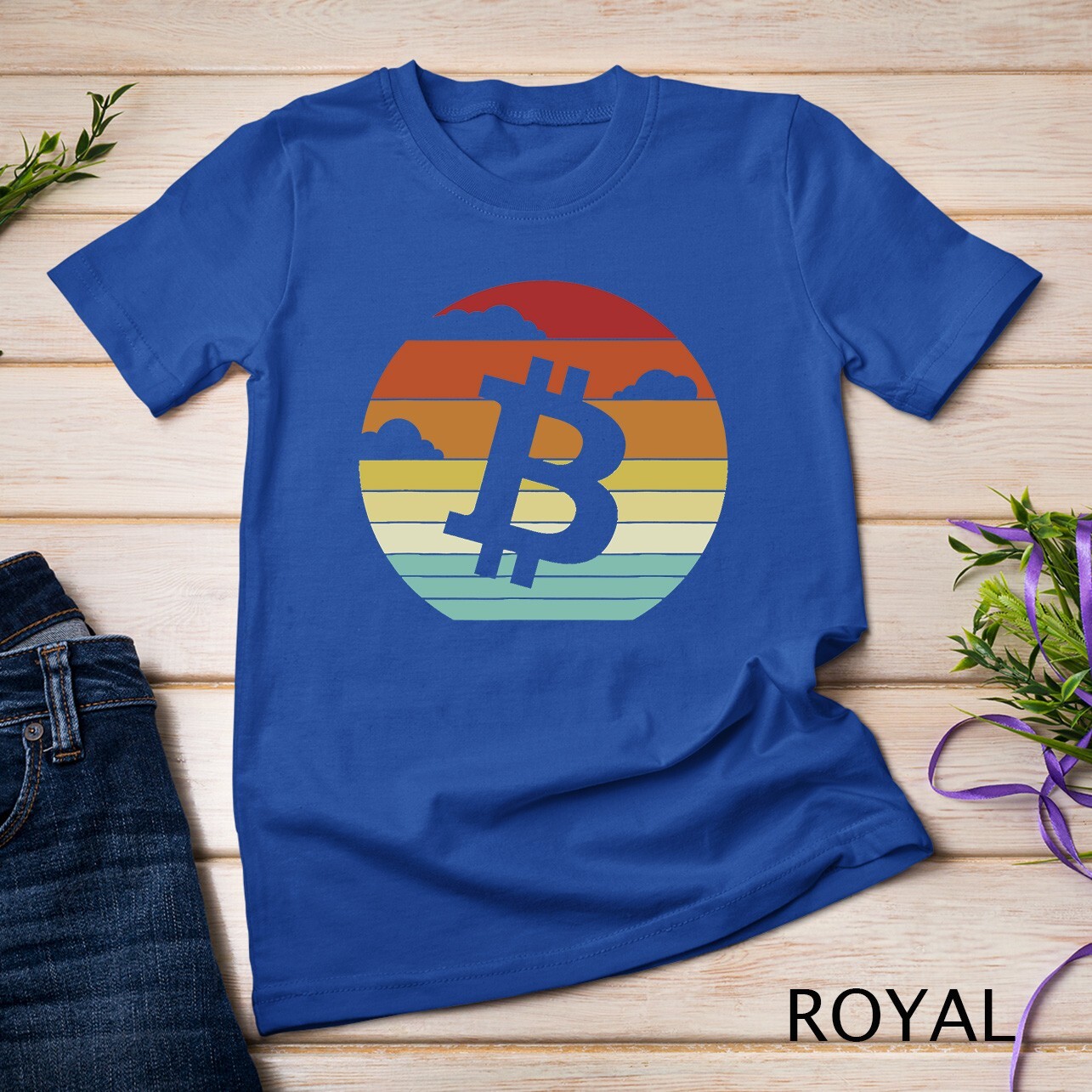 Crypto Cryptocurrency Blockchains Bitcoin T-Shirt Unisex T-shirt