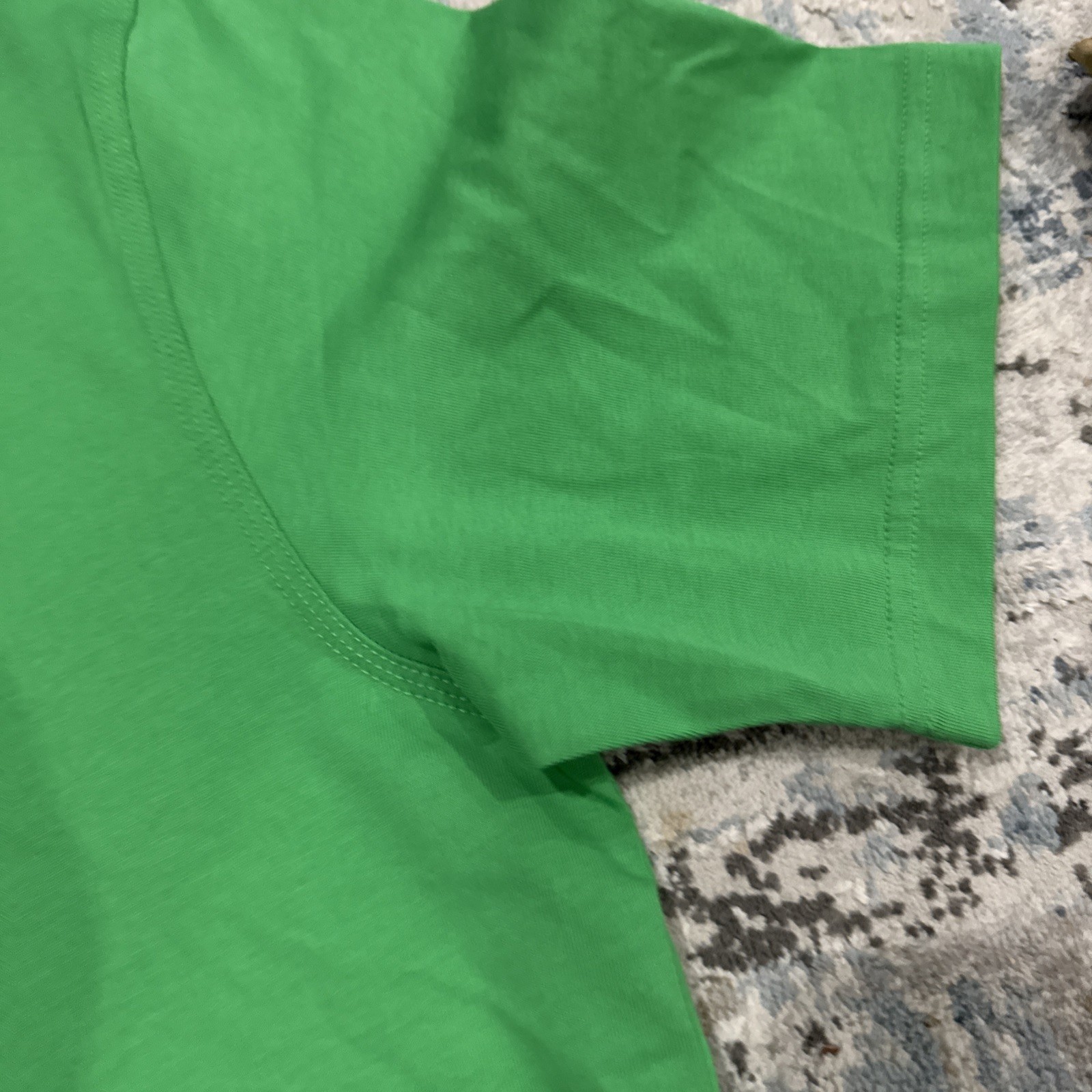 NWT Men’s Adidas Trefoil Essentials Tee Size Large Energy Green Original