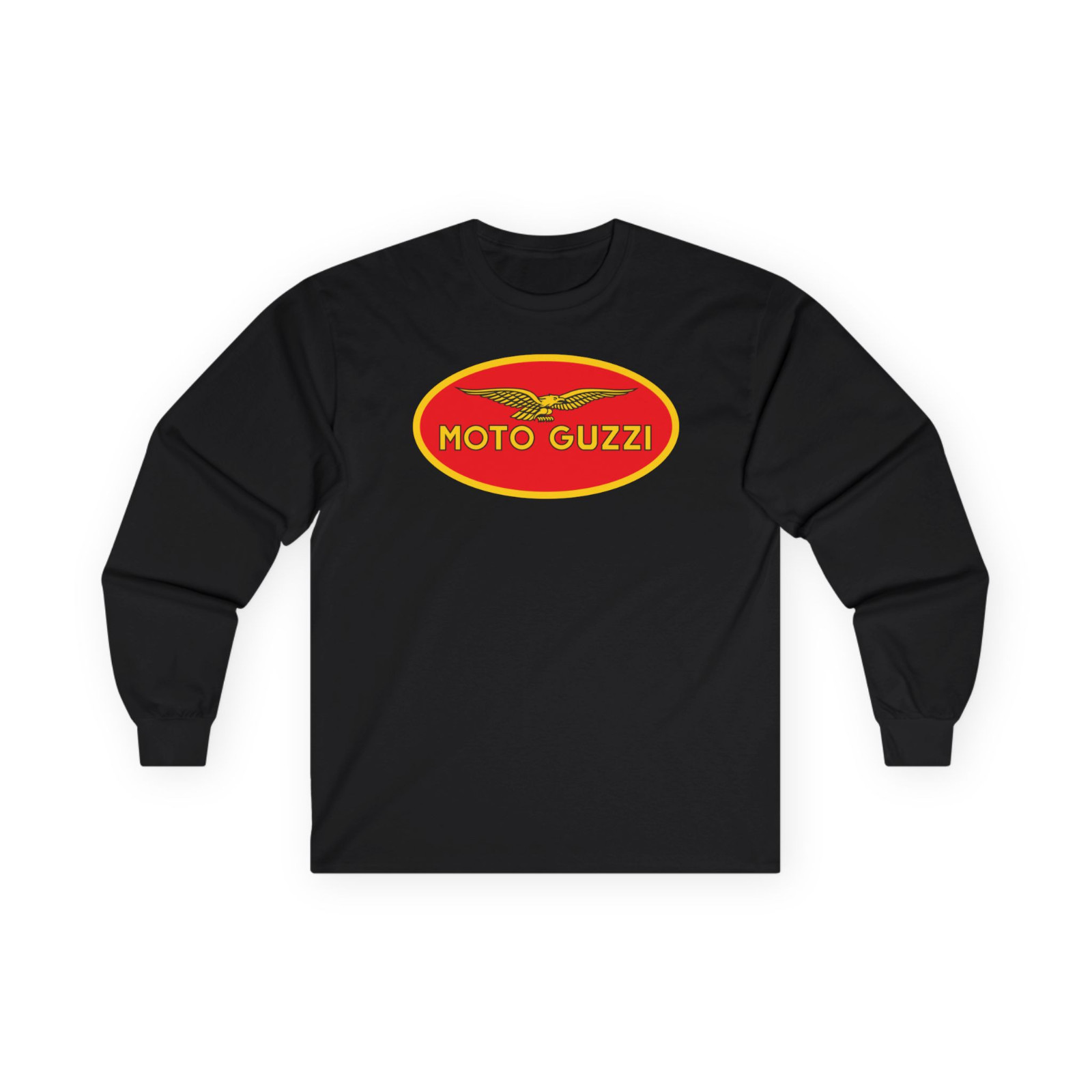 New Moto Guzzi Logo Men’s T-Shirt American Long Sleeve T-Shirt