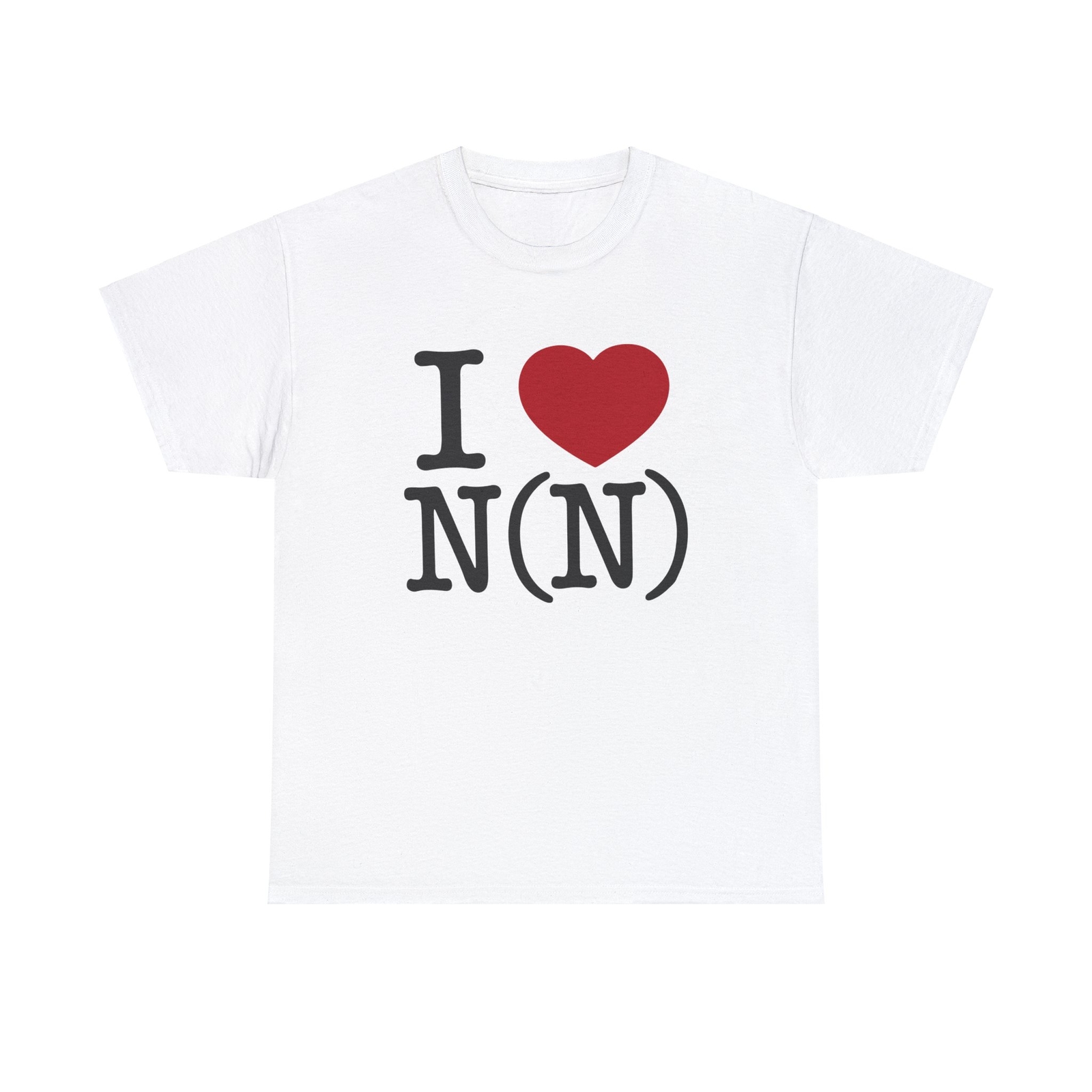 Number (N)ine “I Love Number Nine” Style T-Shirt