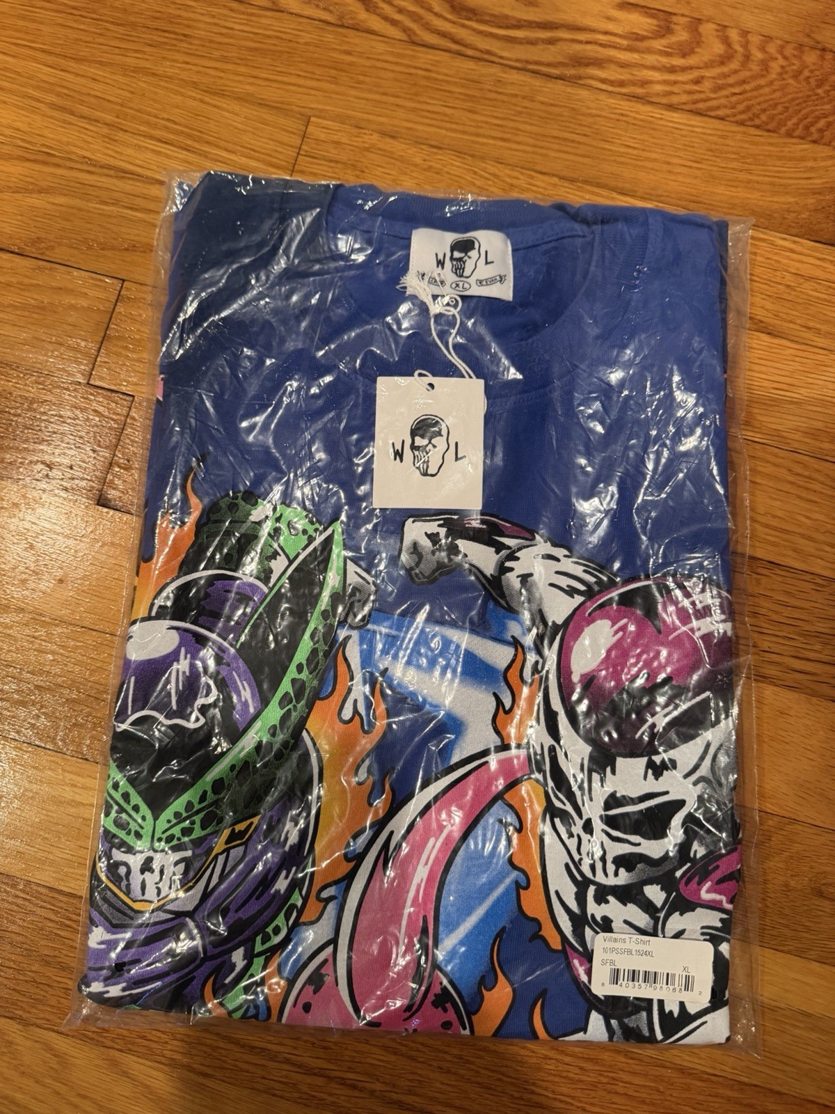 Warren Lotas Dragon Ball Z Villains T Shirt XL RARE DSWT In Packaging