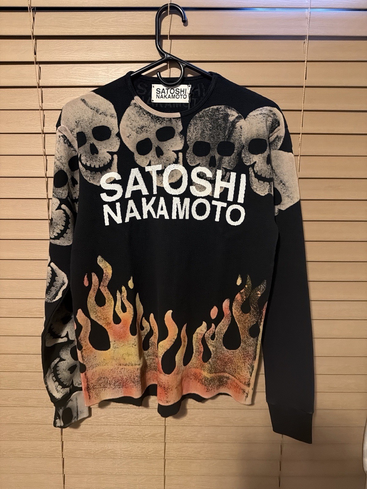 Satoshi Nakamoto “Lost Boys” Thermal Long Sleeve Size medium