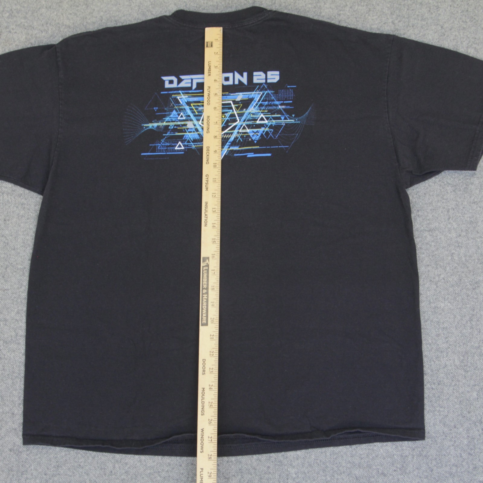 Defcon DEF CON 25 T Shirt XL VTG 2017 Las Vegas Computer Hacker Conference Tech