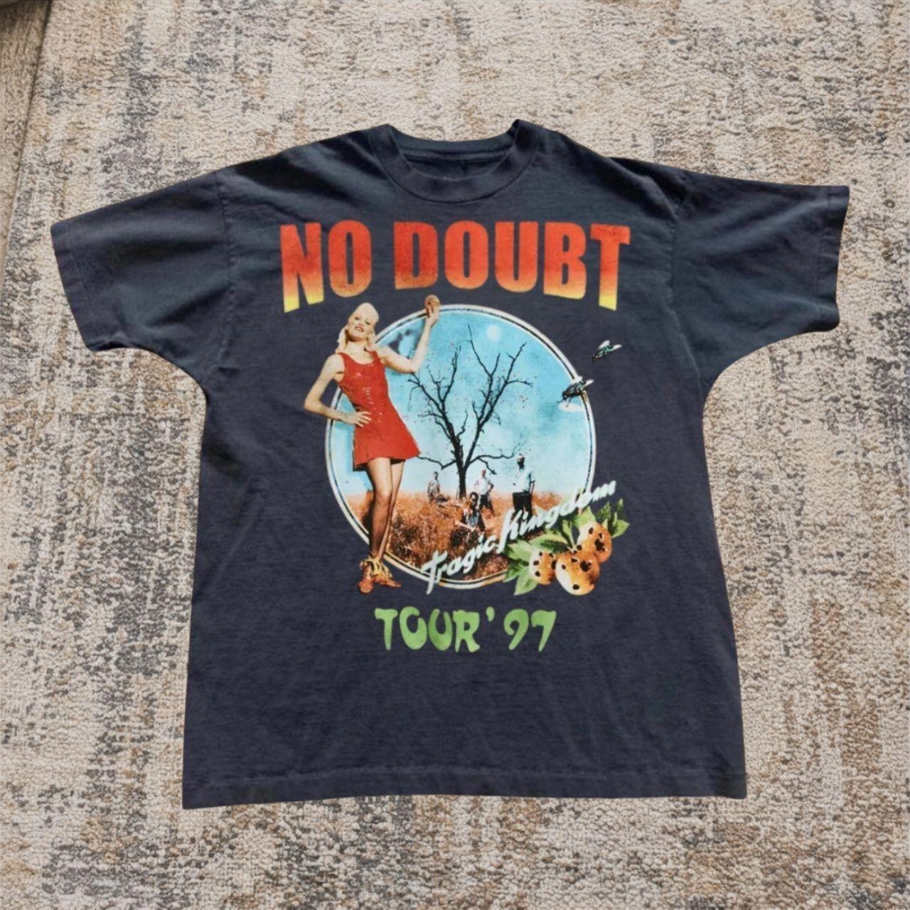 No D0ubt 90s Tour Graphic Tee Black Color reprint Unisex Shirt AN71162