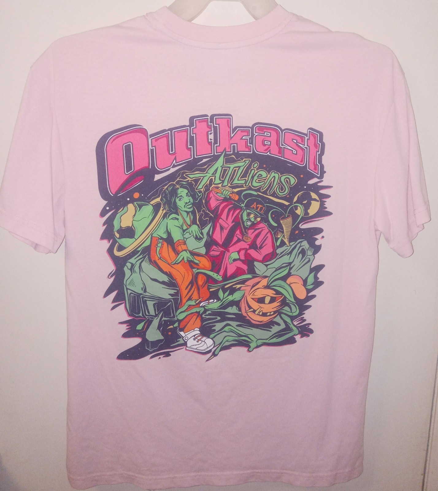 Vintage Outkast ATLiens Hip Hop/Rap T-Shirt Size S (34/36)