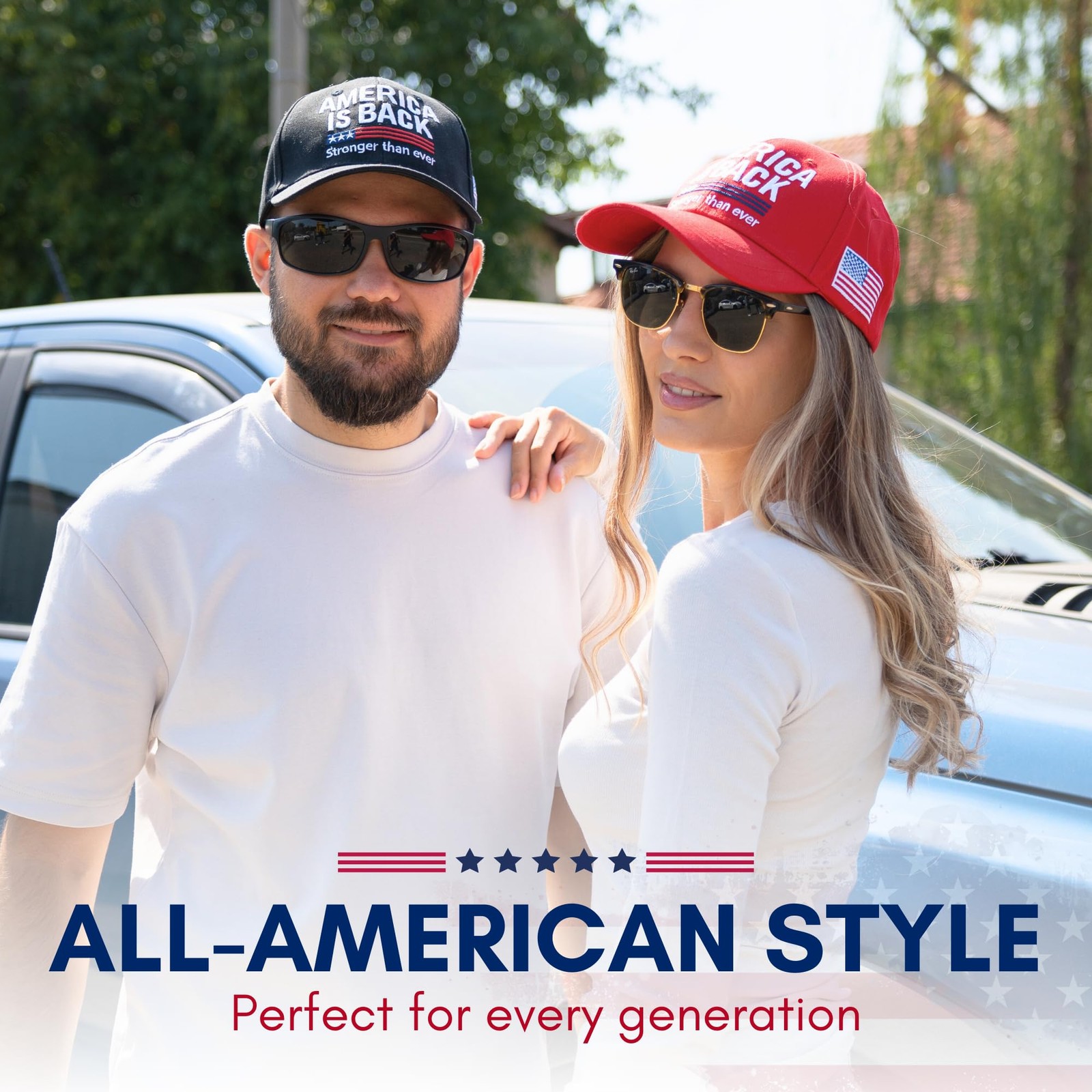 American Flag Hat for Men Women, USA Hats Baseball Cap, Patriotic Caps Outfit…