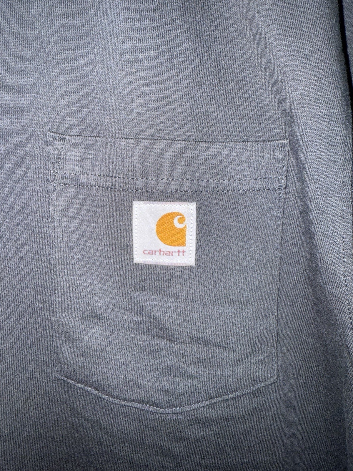Carhartt Men’s Pocket T-Shirt Black Loose Fit Size Medium M Brand New Uline
