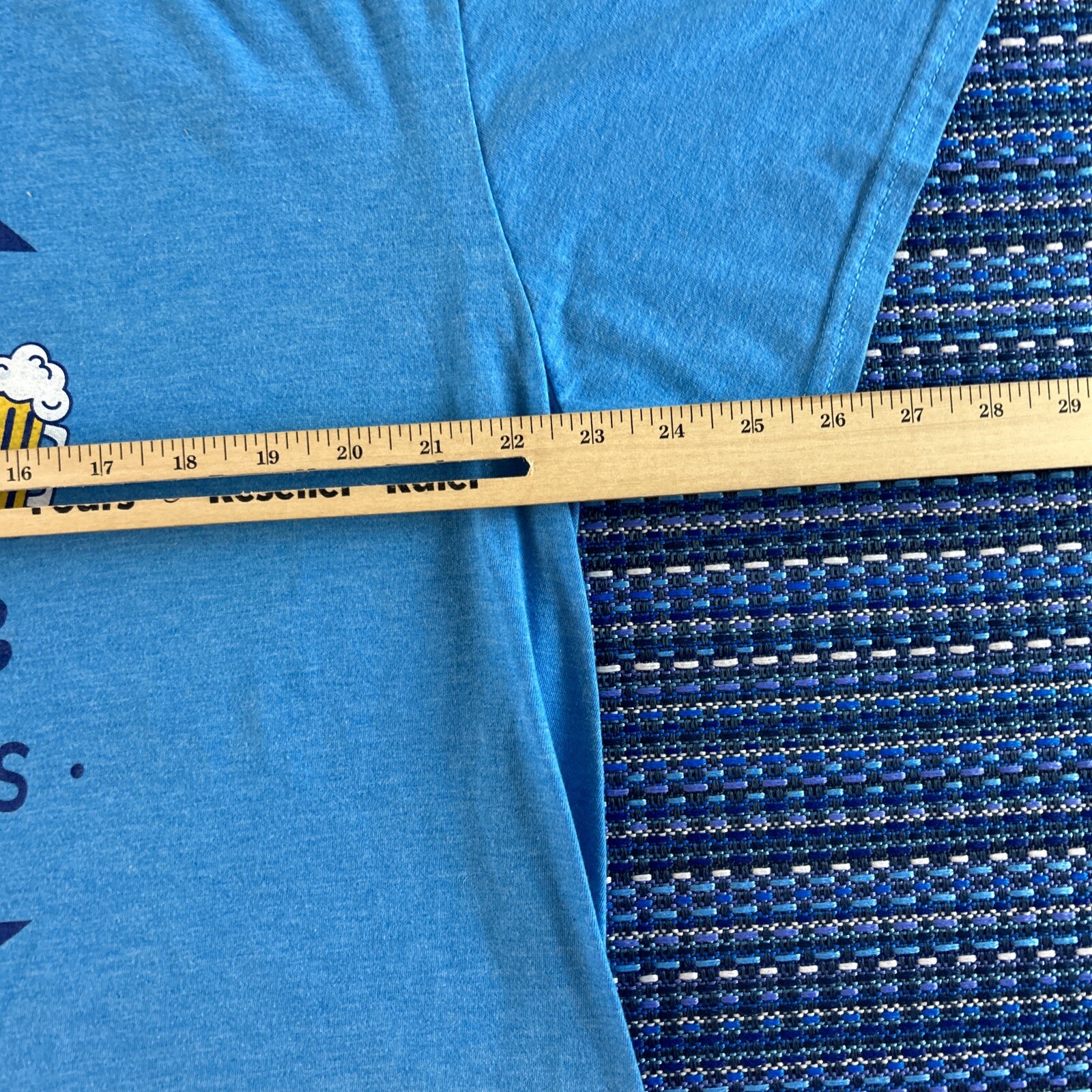 Diamond Bear Skinny J’s Shirt Mens XL Blue Pints For Paws Arkansas Beer #7183