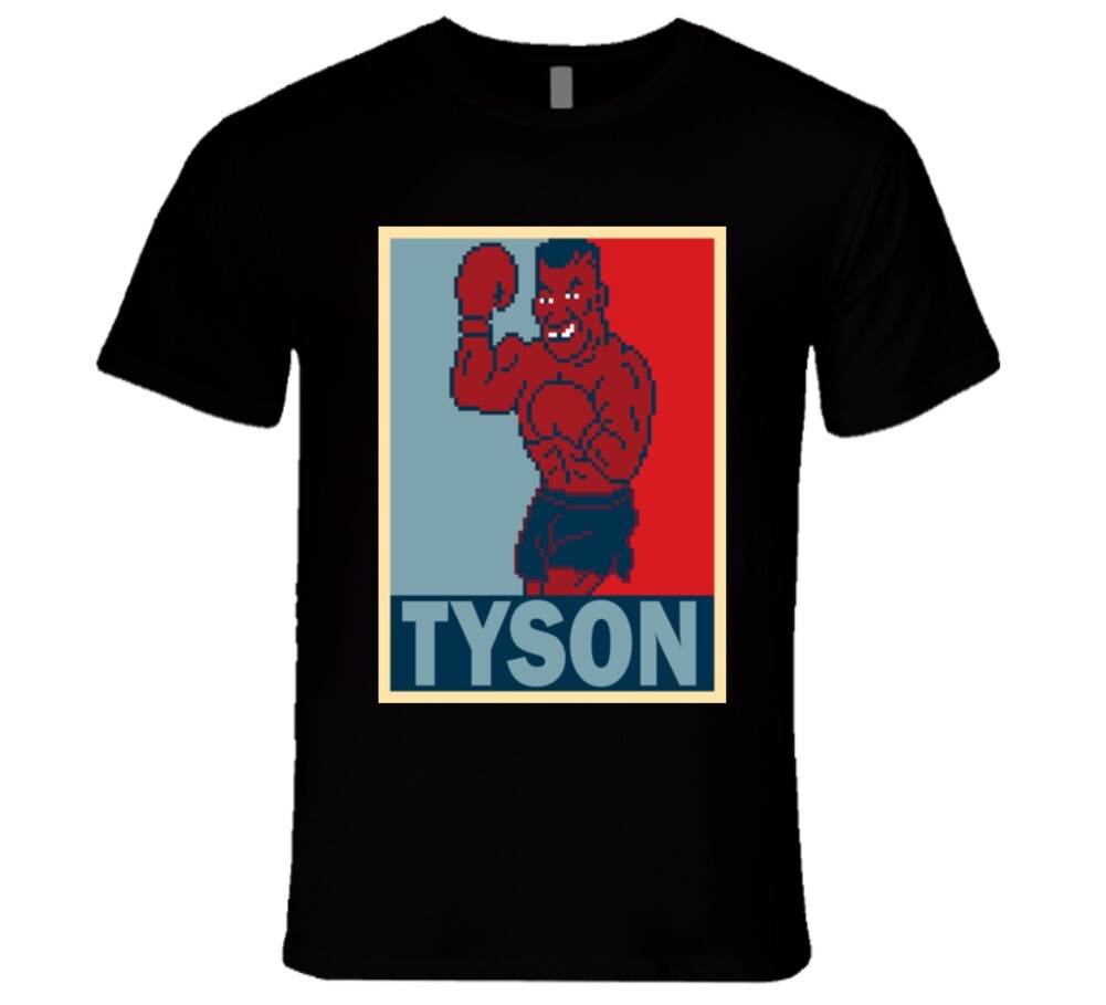Mike Tyson Hope Mike Tyson’s Punch Out Retro Video Game Boxing T Shirt