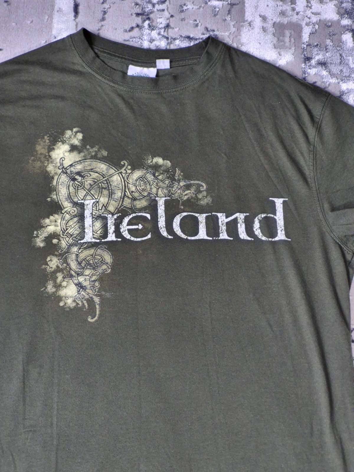 Traditional Craft Irish Men’s Bottle T-Shirt, Crew Neck Celtic Ireland Tee Shirt