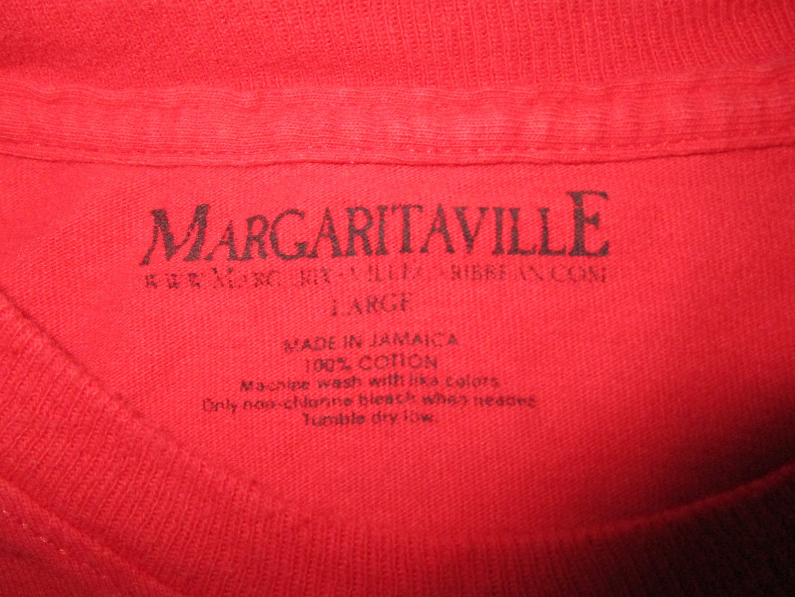 VINTAGE MARGARITAVILLE IT’S 5 O’CLOCK SOMEWHERE GRAPHIC T SHIRT LARGE FREE SHIP