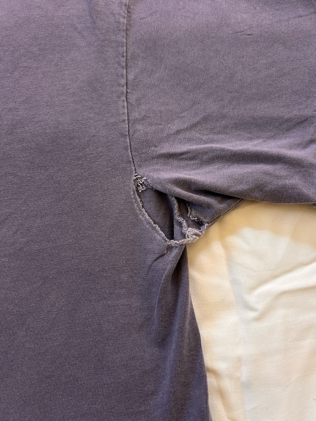 Stussy Purple Tshirt M Vintage – See Photos!