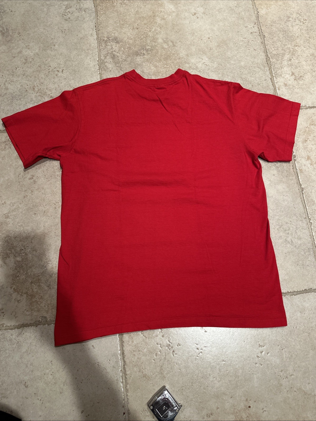 Authentic Supreme Fiorenza Tee Mens Medium Red T-shirt Suprema SS18