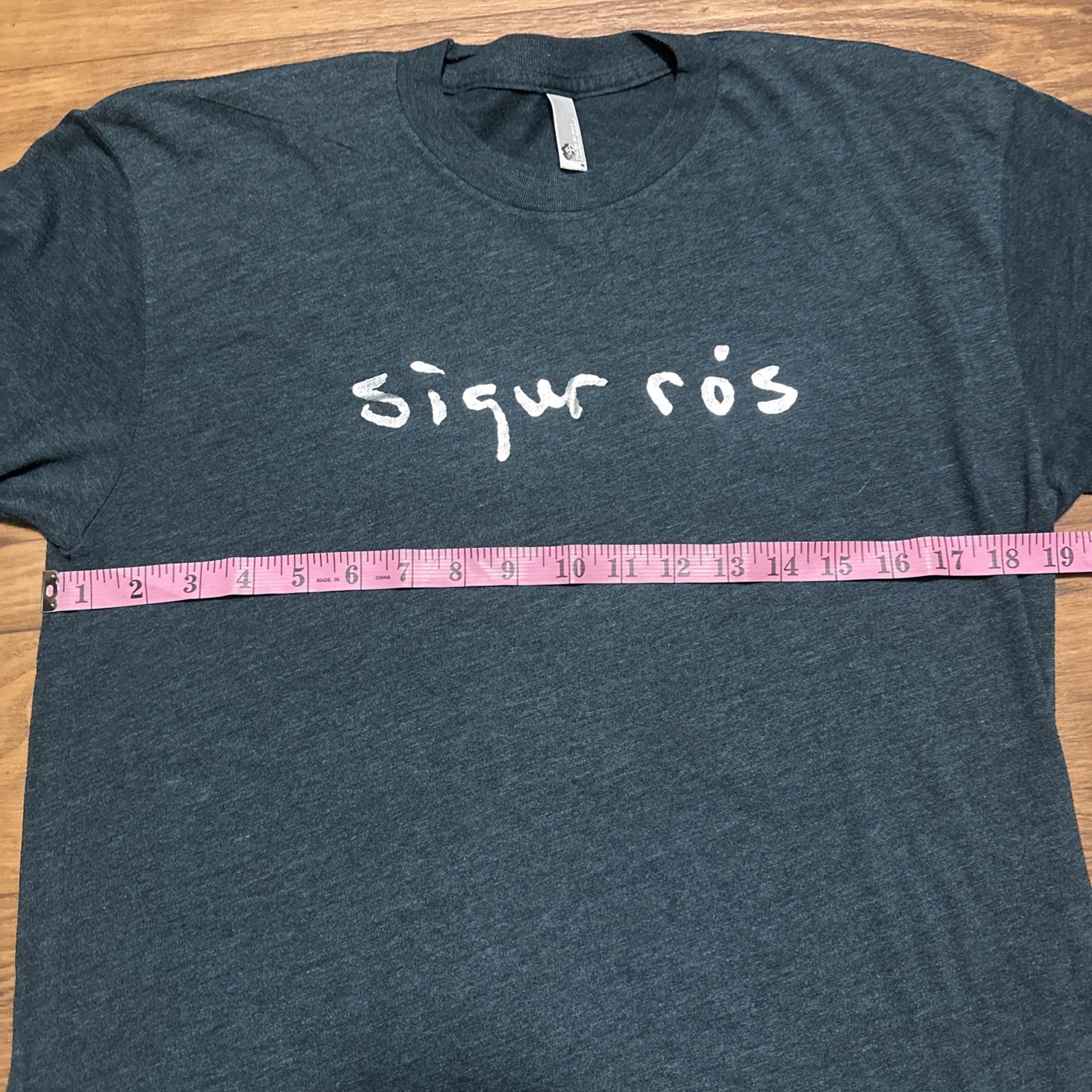 The 50 50 Shirt Sigur Ros Fall 2013 Gray Concert T-Shirt Mens Size Medium
