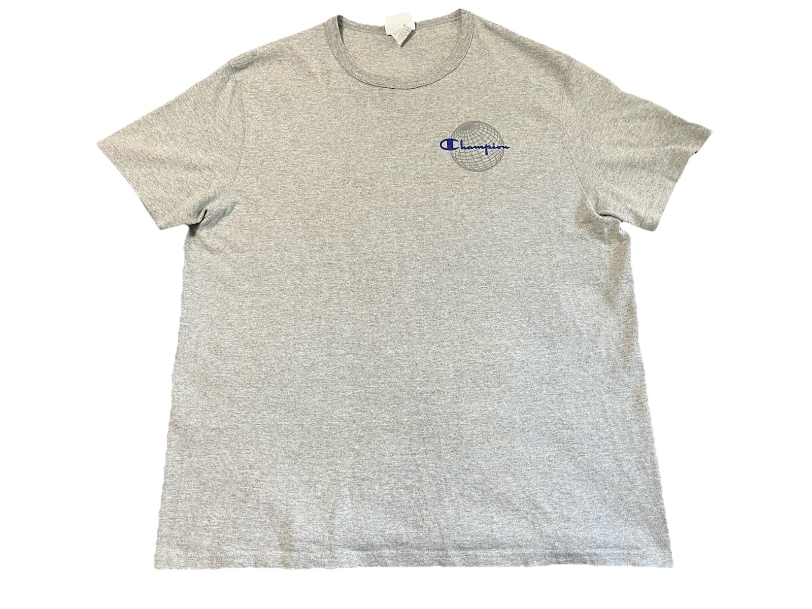 Champion Men’s XL International Unity Classic Heritage Tee Gray White Blue