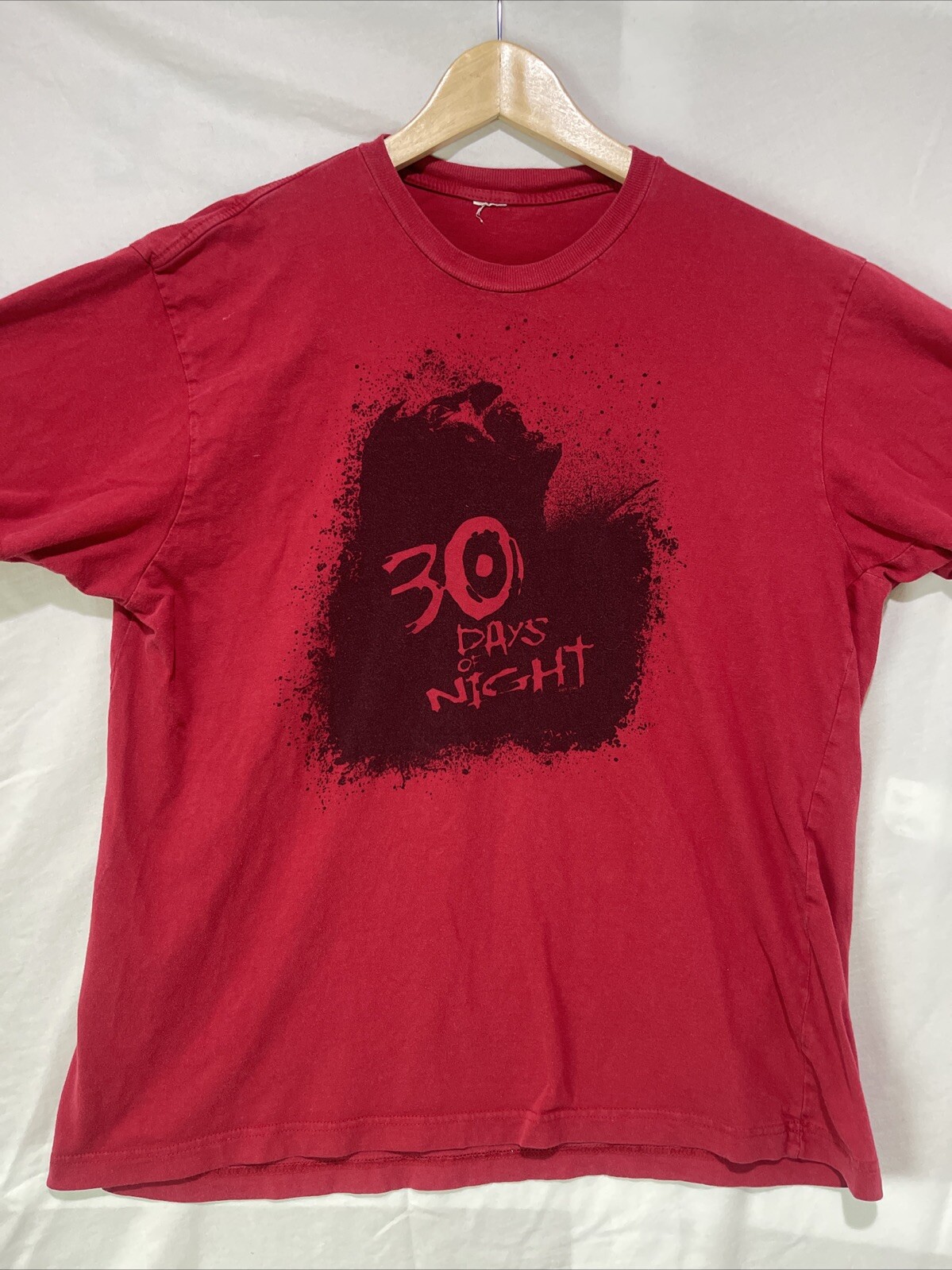 30 Days Of Night Shirt Mens Large Horror Movie Promo Tee Streetwear Adult 2007