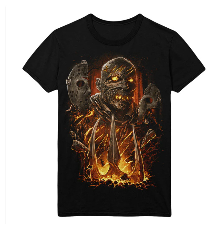 FRIDAY THE 13TH THE GAME: SAVINI JASON UNMASKED T-SHIRT