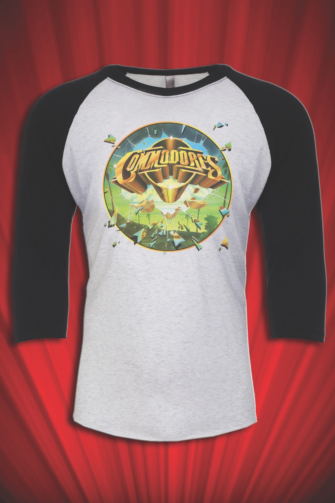 Commodores 1978 Vintage Tour Concert Tee T-SHIRT FREE SHIP USA Brick House