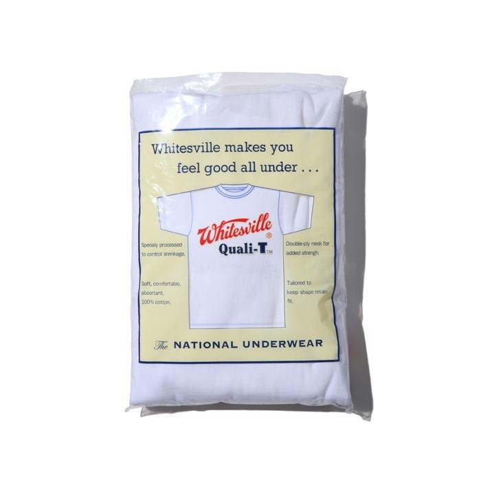 WHITESVILLE 2-PACK T-SHIRT – White [ WV73544 ] Made in Japan