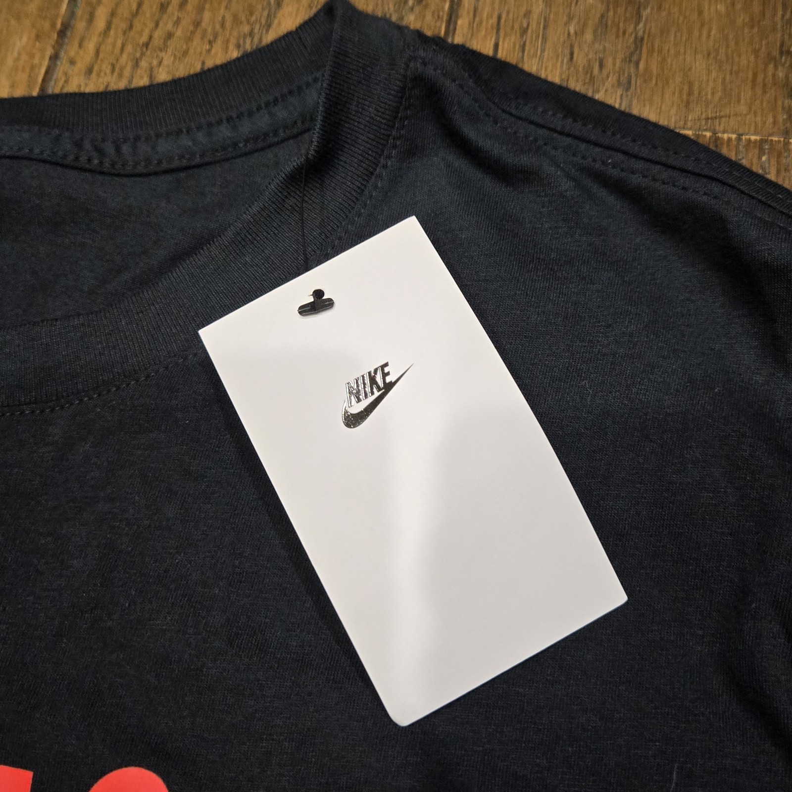 Nike Sportswear NSW Swoosh By Air Long Sleeve Black Shirt Men’s XL NWT