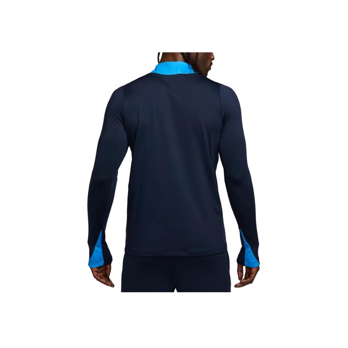 Nike Letter Logo Half High Neck Slim Fit Raglan Long Sleeve T-Shirt
