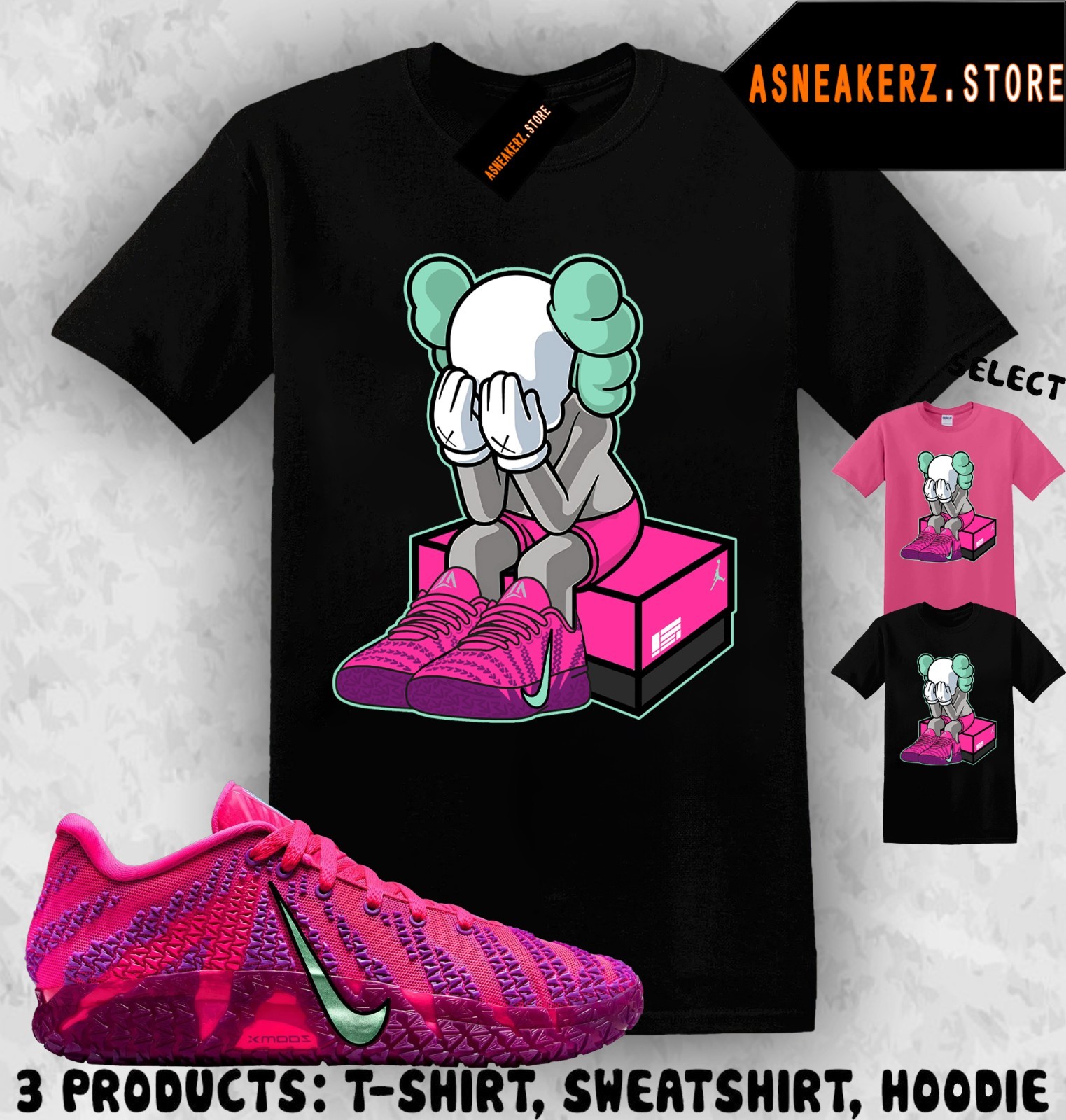 Shirt Matching Ja 3 Max Volume 2025 To Match Sneaker Sneakerhead Kawsone T-Shirt