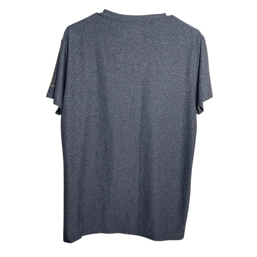 Spyder T-Shirt Men’s Medium Gray Athletic Short Sleeve Shirt Active Solid Top