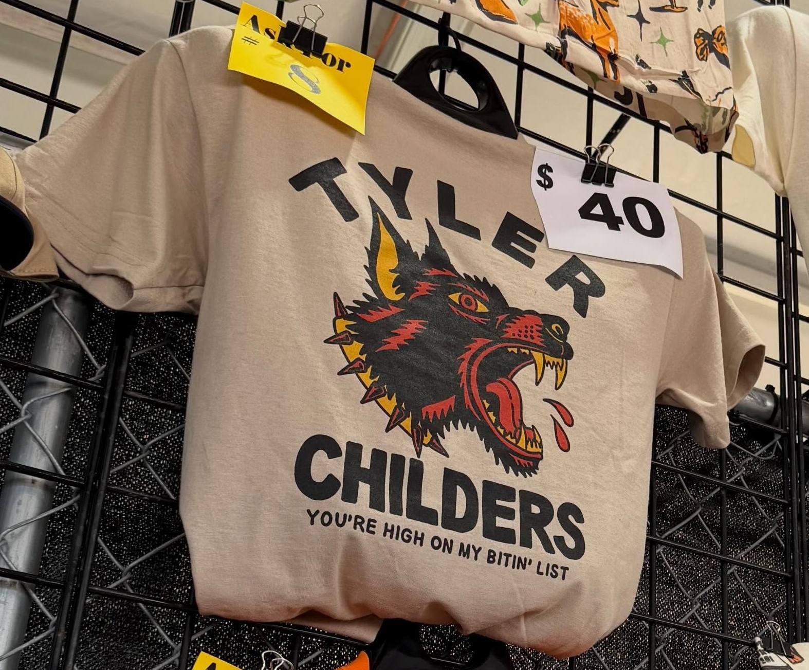 Tyler Childers Snipe Hunt Tour 2026 Tee Merch reprint T-Shirt
