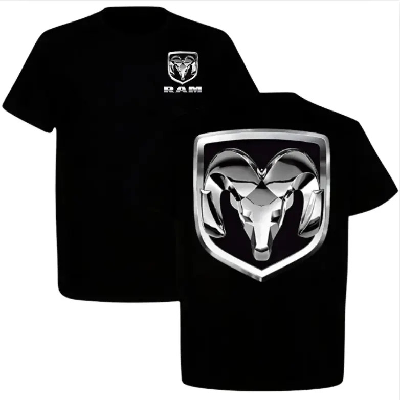 Ram Truck Logo T-Shirt American Pickup Graphic Tee Truck Lover Apparel