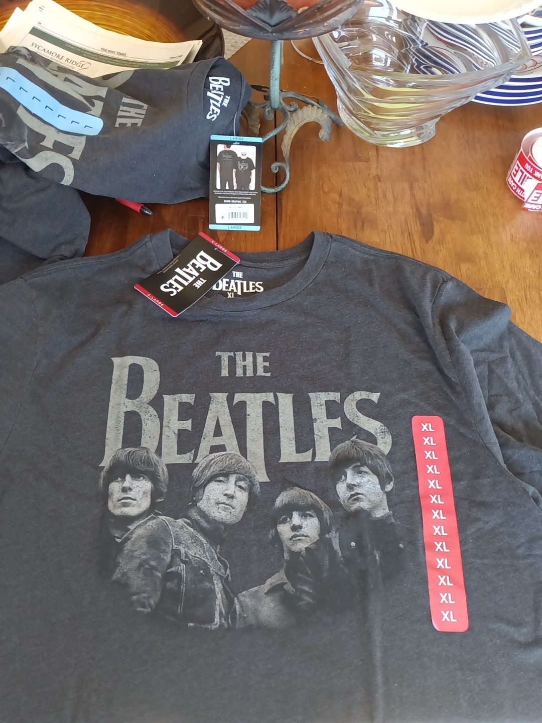 The Beatles Rubber Soul T-shirts 60/40 Cotton POLYESTER By Band Hraphic Tee