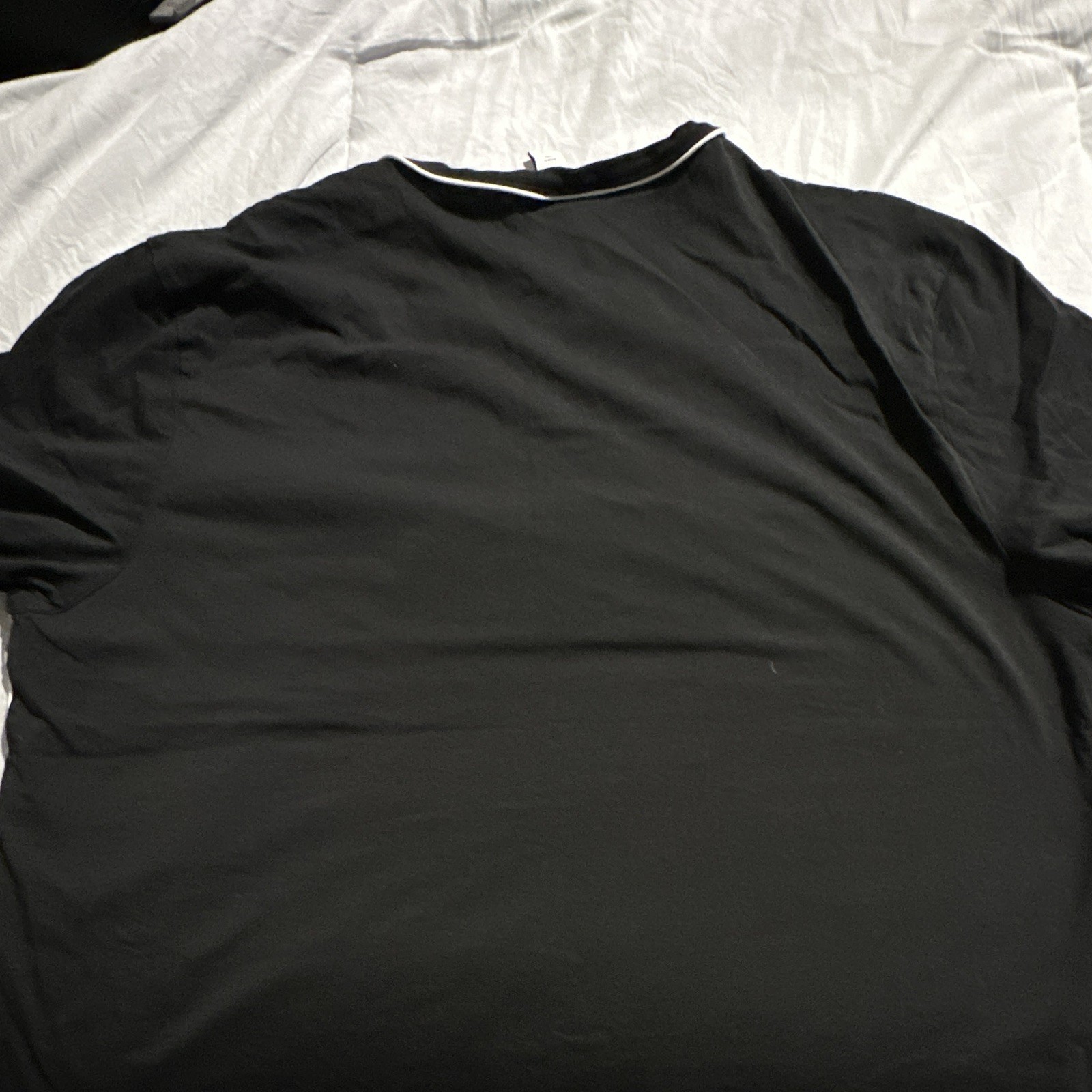 Calvin Klein Men’s Colorblock Crew Neck Logo T-Shirt Short Sleeve XXL Black/Gray