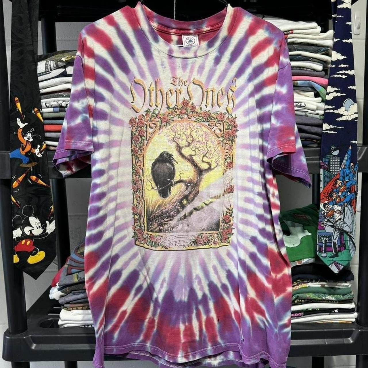 The Other Ones Summer 1998 Tour Men’s Tie Dye T-Shirt Size L Grateful Dead 90s