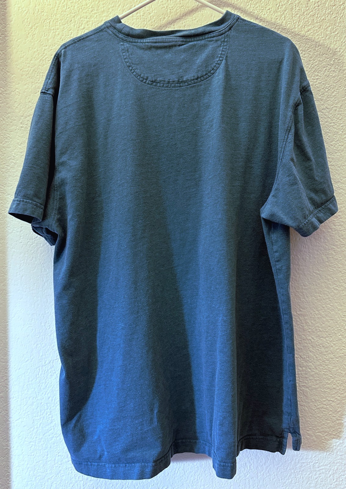 Pendleton Men’s XXL Pocket T-Shirt Blue Heather Teal 100% Cotton Short Sleeve