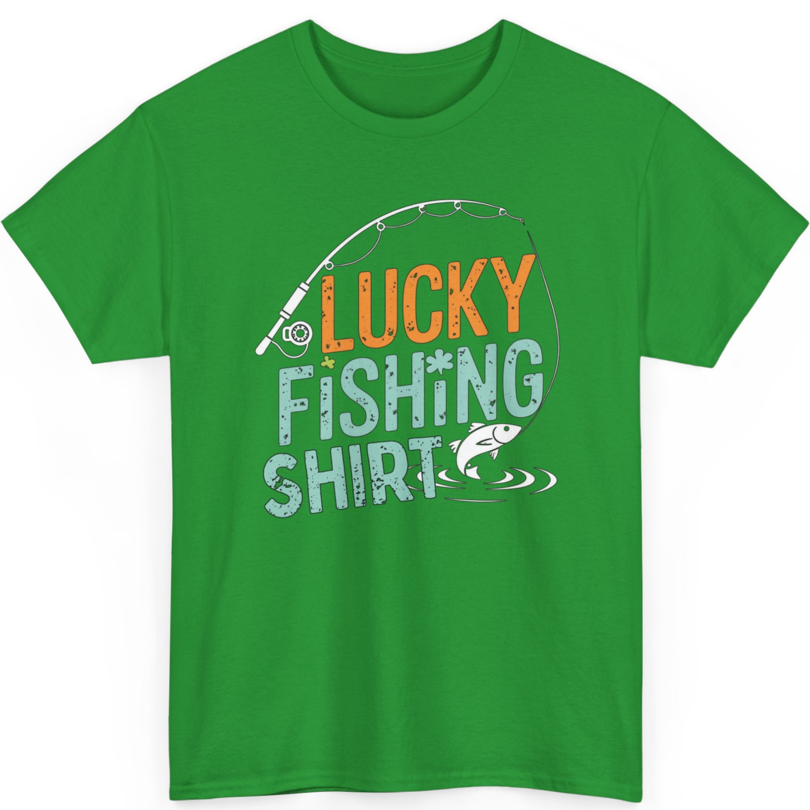 This Is My Lucky Fishing Fisherman’s Favorite Artwork T-Shirt