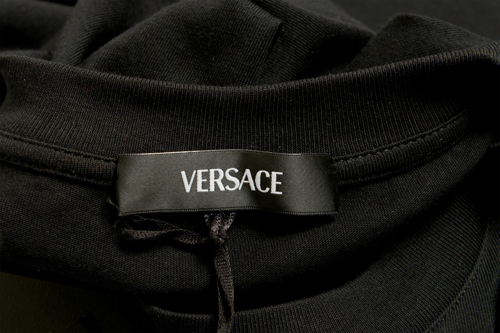 Versace Men’s Black Gold Medusa Head Crewneck Short Sleeve T-Shirt US 2XL IT 56