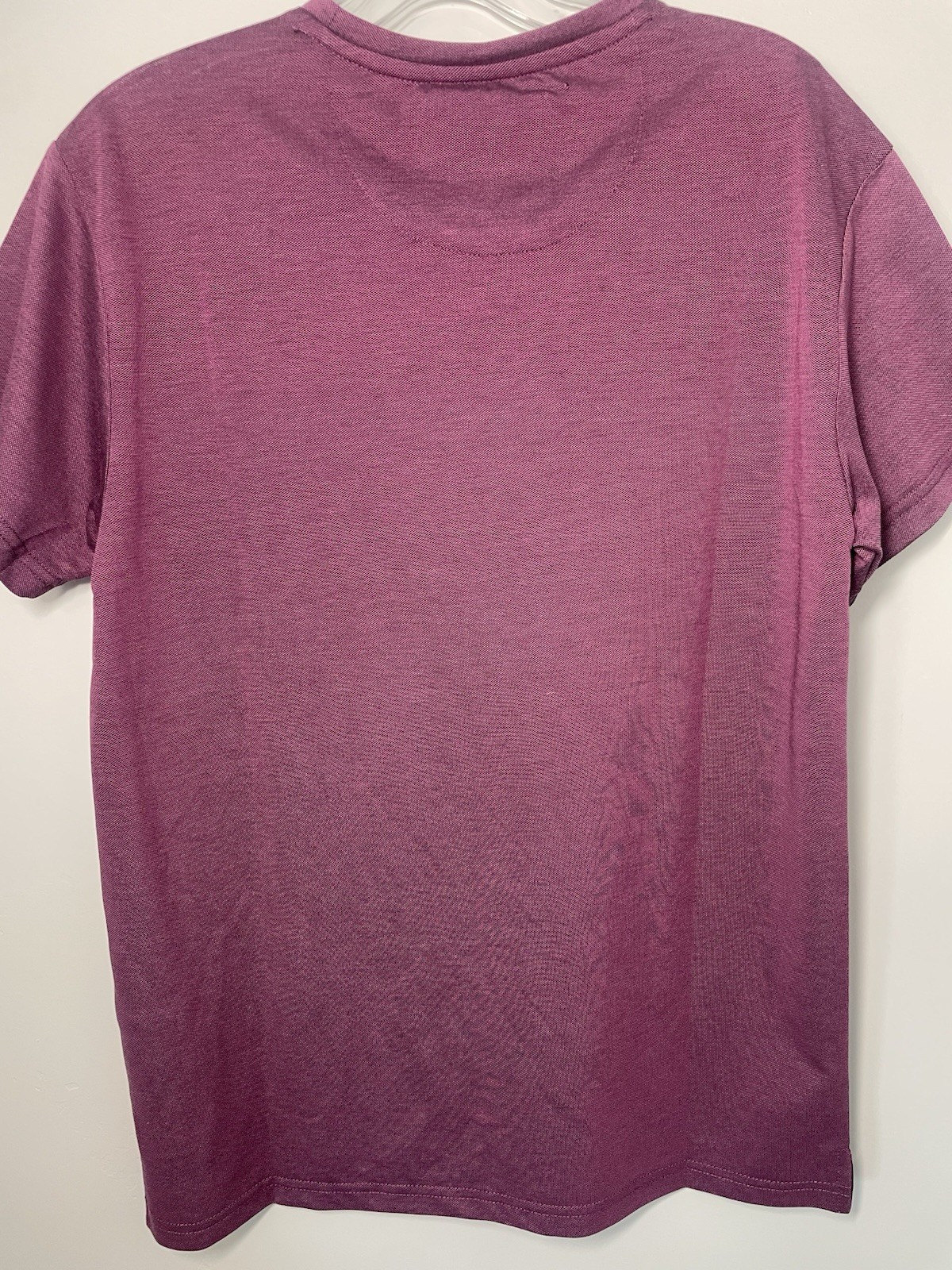 Scott James Short Sleeve Shirt Men’s M SJTS-21172 Red/Violet