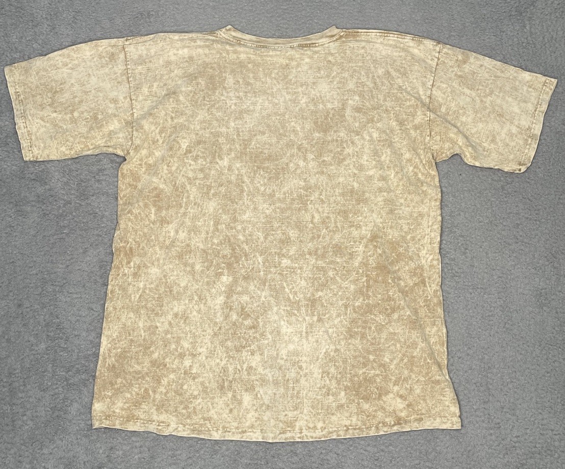 Vintage Polar Graphics Brown Bear Alaska Hidden Picture Tie Dye T Shirt Mens XL