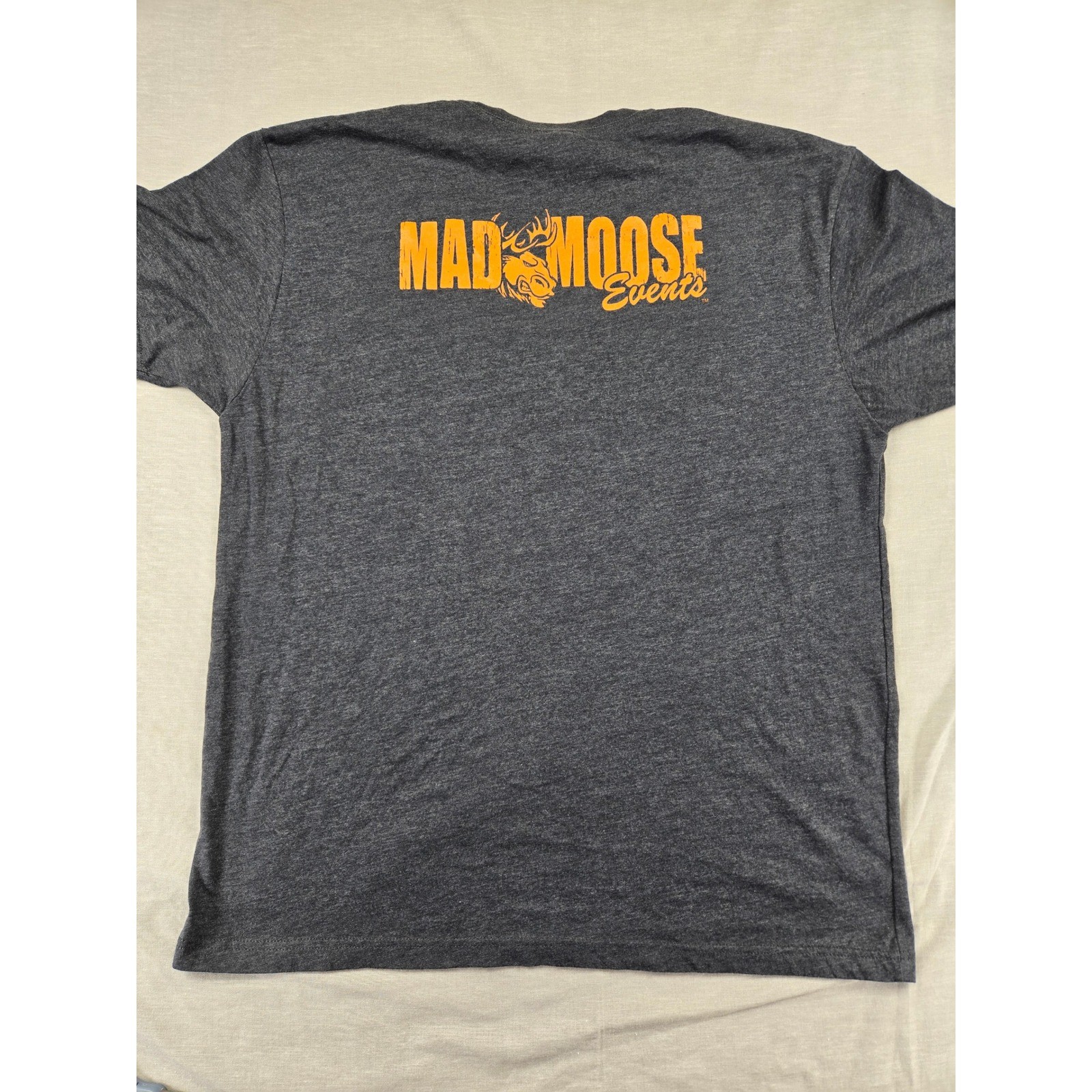 Next Level Arches Ultra Moab Utah Marathon Graphic T-Shirt XL Gray Mens