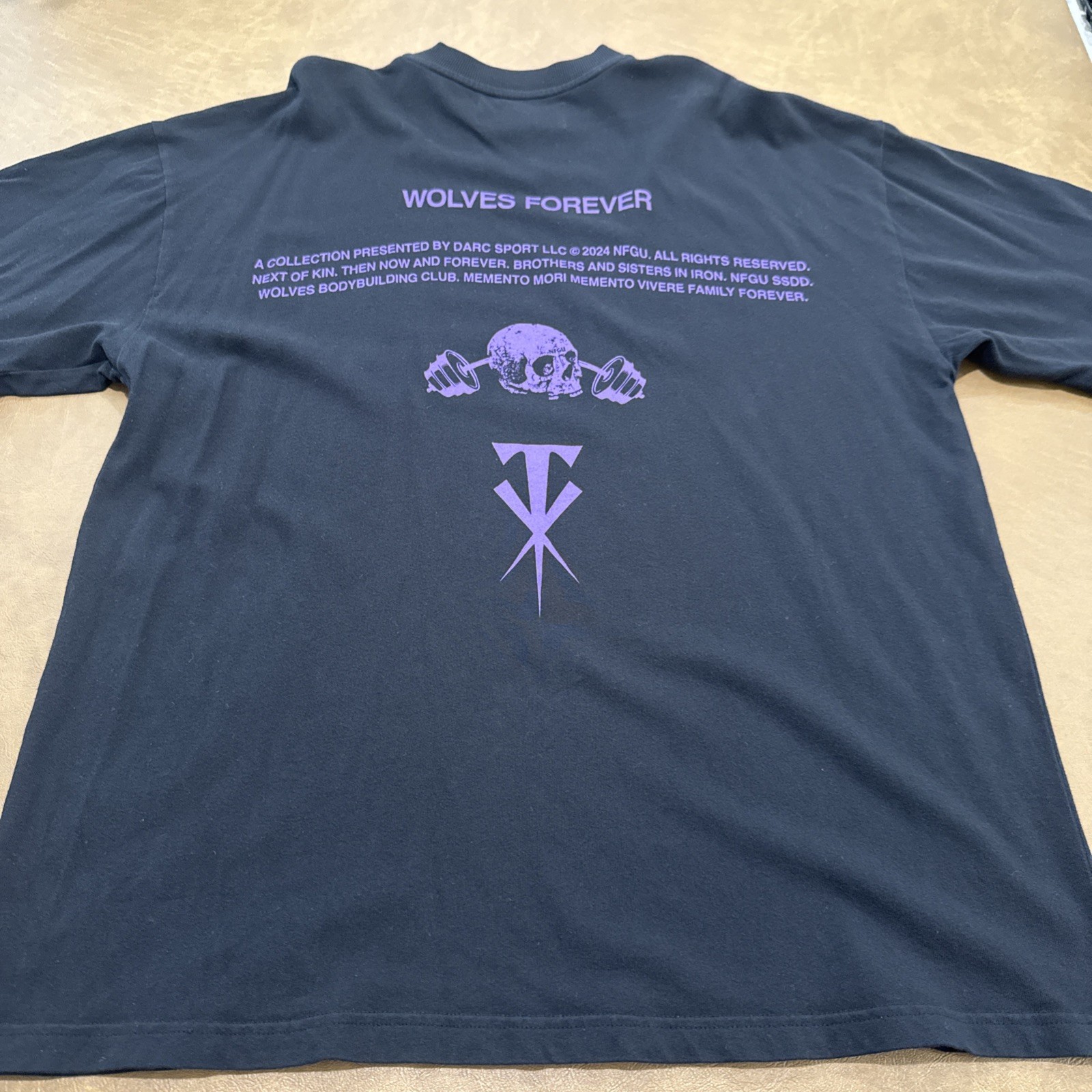 Darc Sport x WWE The Undertaker 2024 Men’s L Short Sleeve Graphic Tee Black