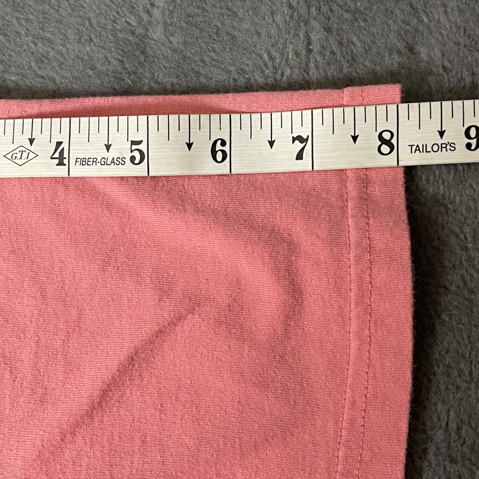 Hollister Must Have Collection TShirt Mens M Pink Coral Logo Text Short Sleeves