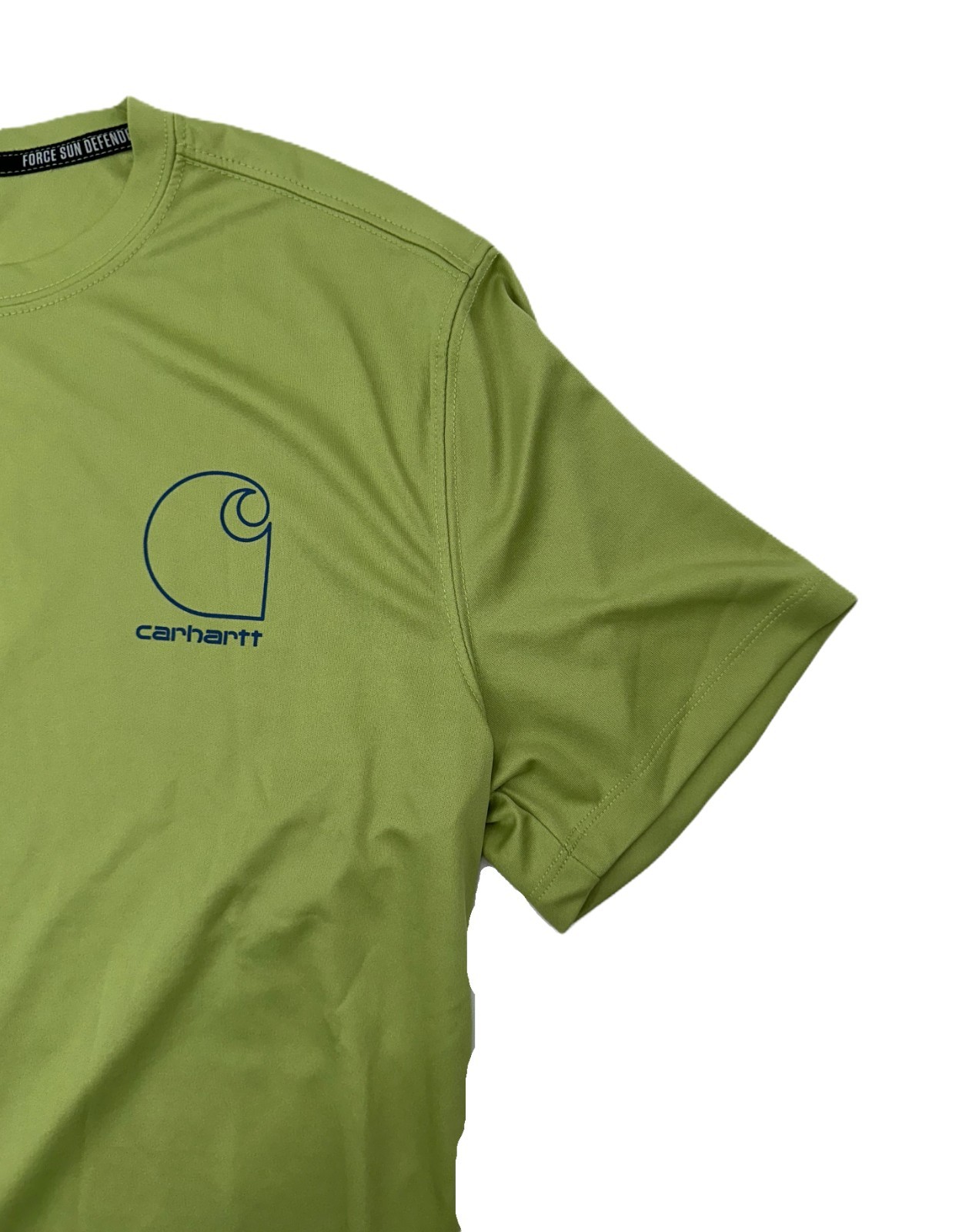 $33 Carhartt Men’s Force Sun Defender SS TShirt -Algea Green-Small-New With Tags