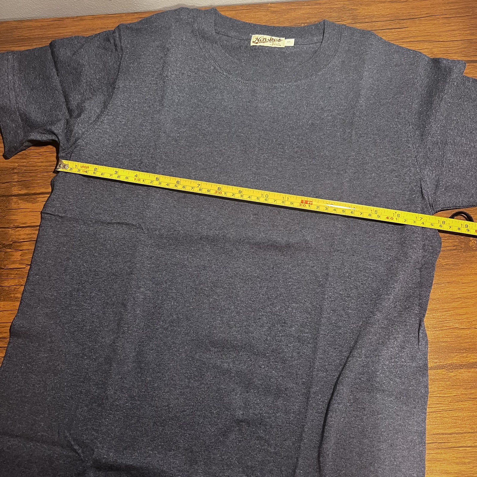 Bronson Non Stock Tubular T-Shirt -S💯% cotton LOT OF 3 Beige, White & Blue