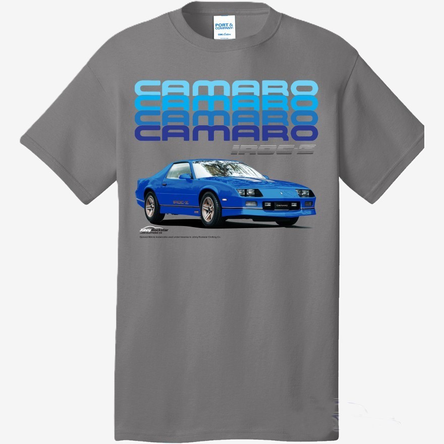 Camaro IROC Z Shirt 3rd Gen 80s Classic Muscle Car Graphic Tee