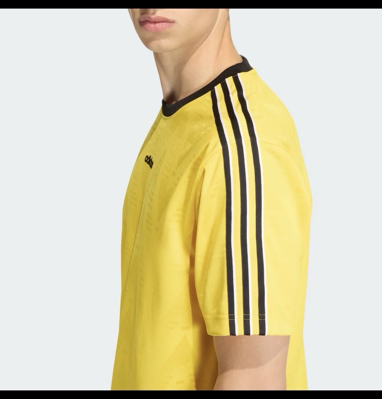 RARE! NEW MEN’S ADIDAS ORIGINALS TREFOIL JACQUARD SHIRT ~SIZE Small KE3336