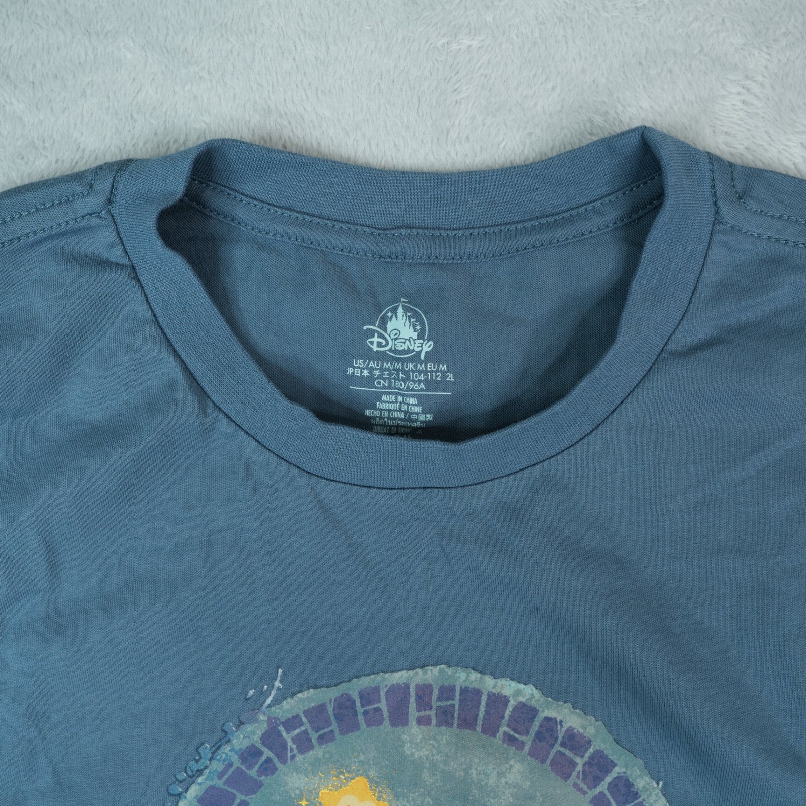 Disney Parks Wish Graphic T-Shirt Adult M 100% Organic Cotton Asha Valentino